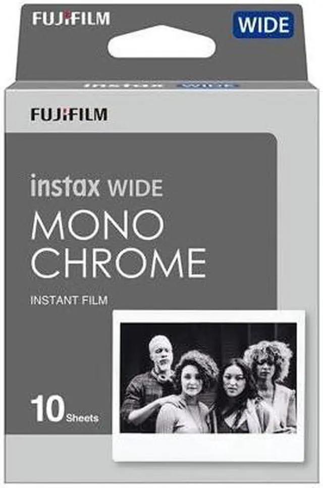 Alt view image 6 of 7 - Fujifilm Instax Wide Monochrome Film 2-Pack