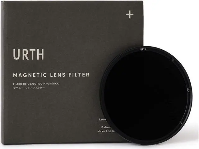 Alt view image 3 of 7 - Urth 58mm Magnetic ND1000 10 Stop Nano Coating and Ultra Slim Lens Filter Plus+