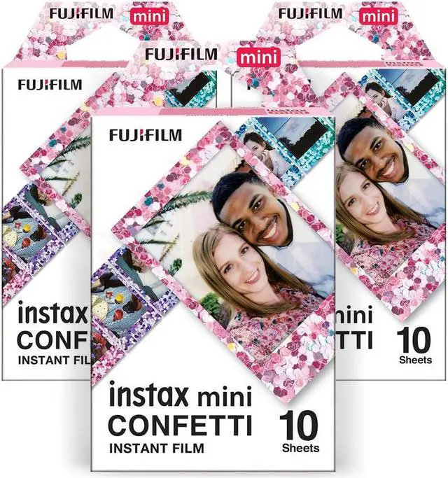 Main image of Fujifilm Instax Confetti Mini Film (10 Exposures, 3-Pack)