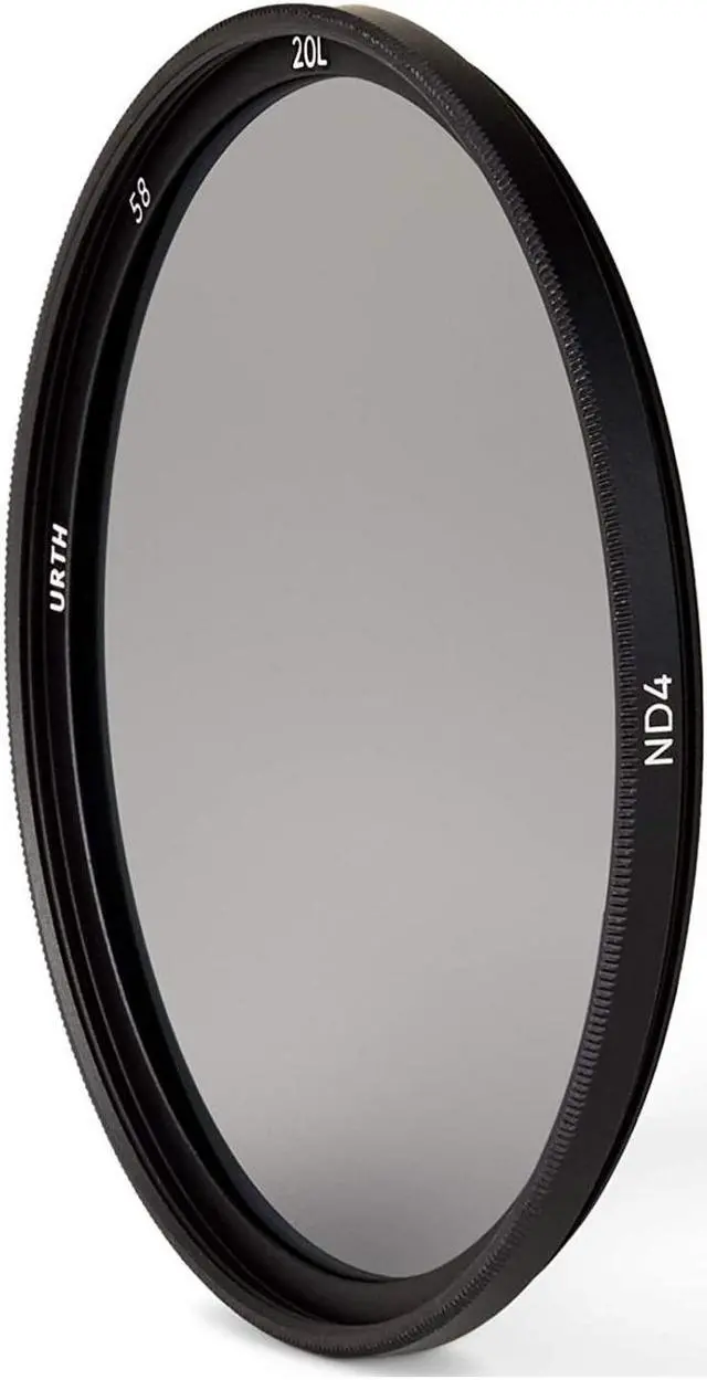 Alt view image 2 of 13 - Urth 58mm ND4 2 Stop Nano-Coating Circular Lens Filter Plus with Ultra-Slim Rim