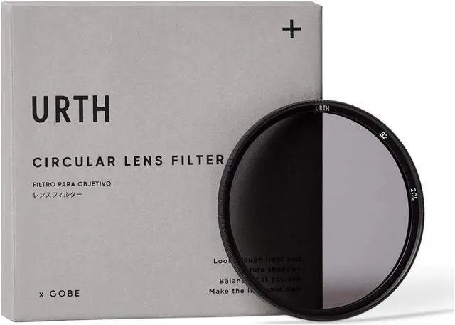 Main image of Urth 82mm ND4 2 Stop Nano-Coating Circular Lens Filter Plus with Ultra-Slim Rim