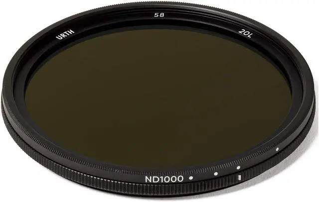 Alt view image 3 of 13 - Urth 58mm ND64-1000 (6-10 Stop) Ultra-Slim Variable Circular Lens Filter Plus+