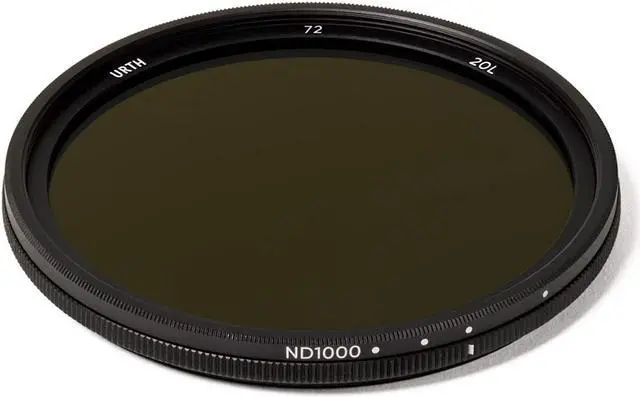 Alt view image 3 of 13 - Urth 72mm ND64-1000 (6-10 Stop) Ultra-Slim Variable Circular Lens Filter Plus+