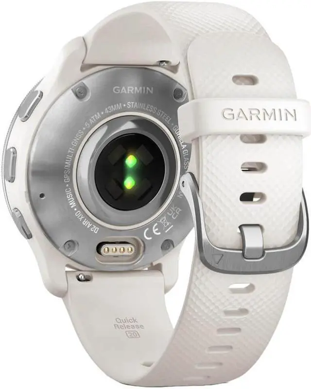 Alt view image 4 of 10 - Garmin D2 Air X10 Touchscreen Aviator Smartwatch with GPS -Silver /Ivory)