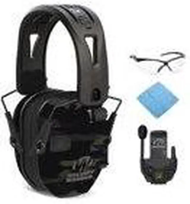 Alt view image 3 of 7 - Walkers Razor Tacti-Grip with Rubber Headband with Walkie-Talkie Bundle