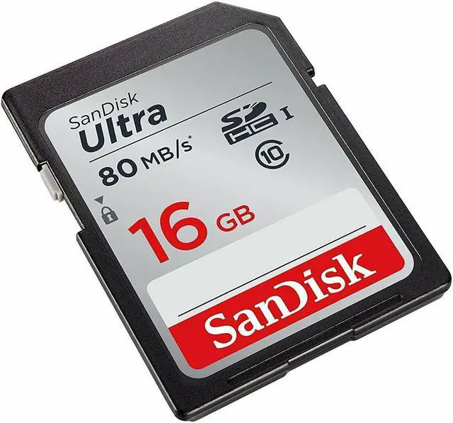 Alt view image 5 of 6 - SanDisk Ultra 16 GB Class 10/UHS-I SDHC SDSDUNC016GAN6IN