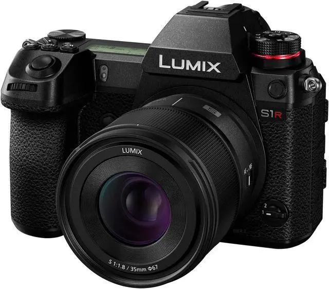 Alt view image 8 of 19 - Panasonic LUMIX S Series Camera Lens, 35mm F1.8 L-Mount Interchangeable Lens S-S35