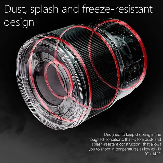 Alt view image 3 of 7 - Panasonic LUMIX S 35mm f/1.8 (L-Mount) with Impact-Proof Watertight and Dustproof Hard Carry Case bundle