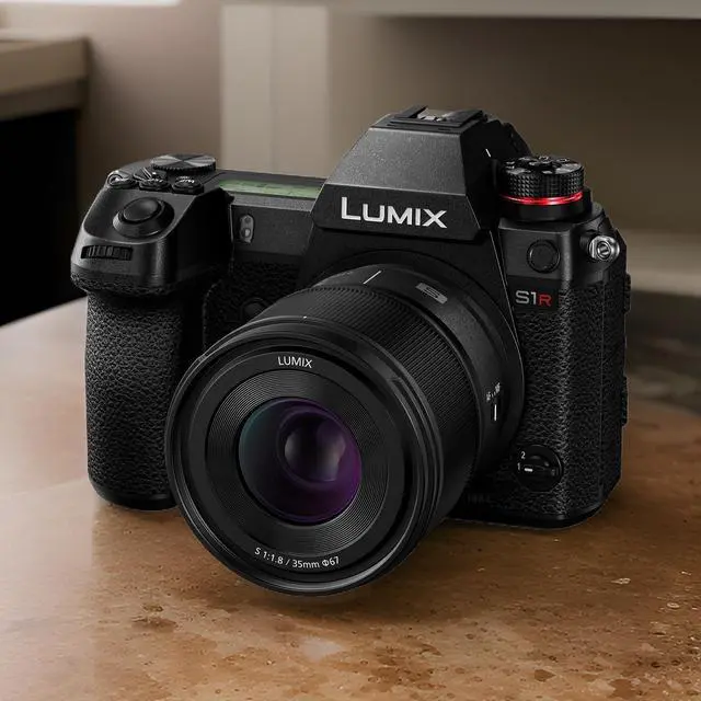 Alt view image 6 of 7 - Panasonic LUMIX S 35mm f/1.8 (L-Mount) with Impact-Proof Watertight and Dustproof Hard Carry Case bundle