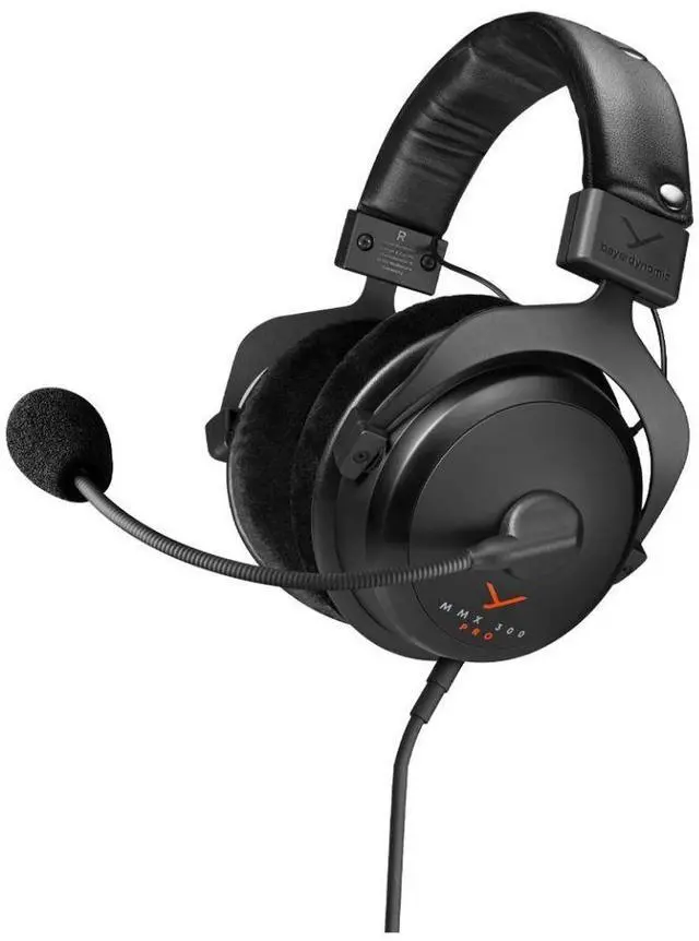 Main image of Beyerdynamic  MMX 300 PRO gaming headset with STELLAR.45 driver and condenser microphone, closed