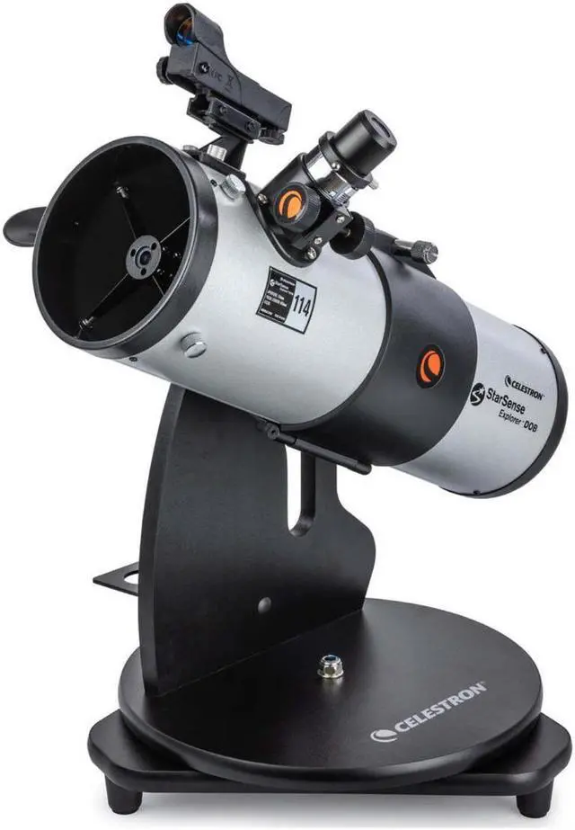 Main image of Celestron Starsense Explorer 114mm Tabletop Dobsonian Telescope