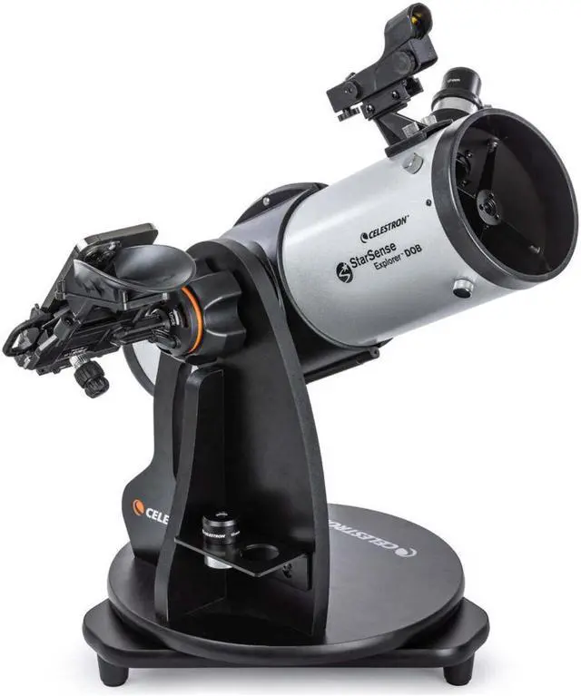 Alt view image 2 of 14 - Celestron Starsense Explorer 114mm Tabletop Dobsonian Telescope