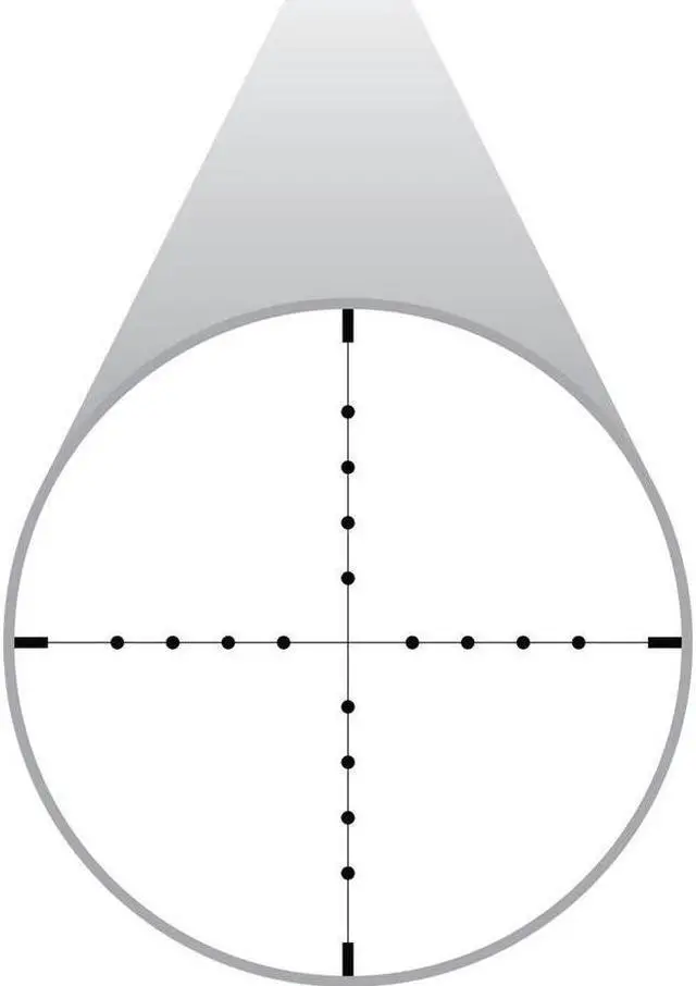 Alt view image 6 of 7 - Hawke Sport Optics Vantage 4-12x40 AO Mil Dot Riflescope with Distressed Cap
