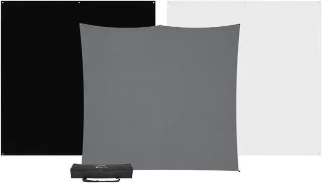 Main image of Westcott X-Drop Pro 3-Pack Backdrop Kit (8x8)