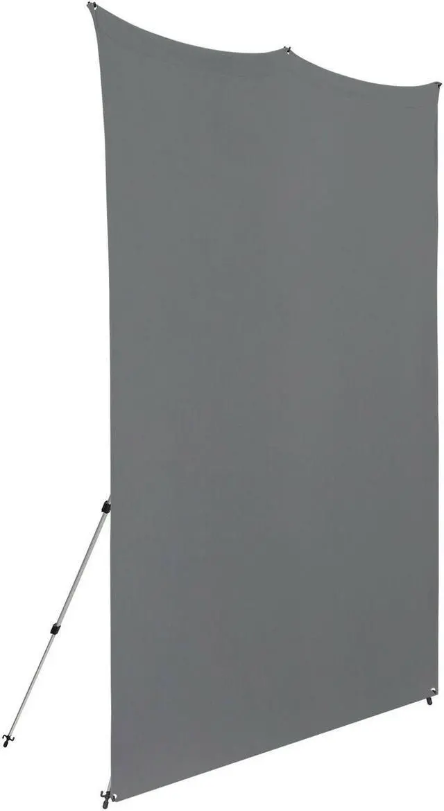 Alt view image 3 of 12 - Westcott X-Drop Pro Wrinkle-Resistant 8 x 8 Feet Backdrop Kit (Neutral Gray)