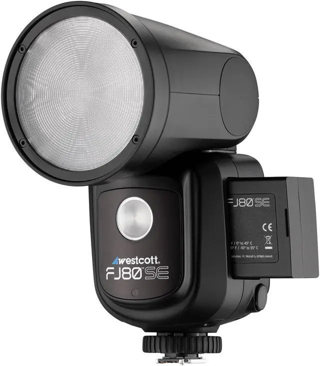 Alt view image 6 of 7 - Westcott FJ80-SE M Universal 80Ws Speedlight with Handheld Mount
