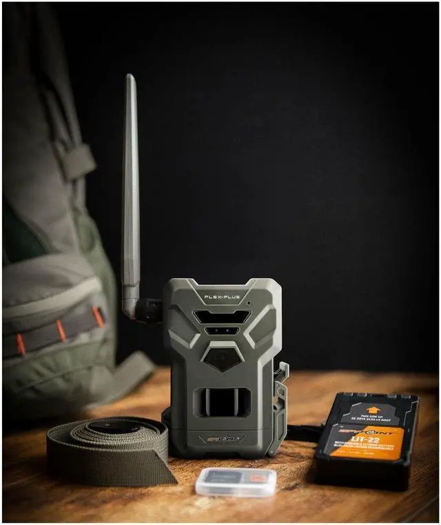 Alt view image 7 of 7 - Spypoint FLEX-PLUS 36 Megapixel Cellular Trail Camera