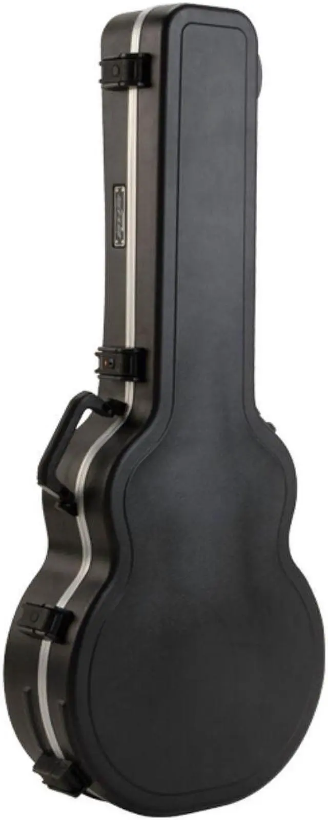 Alt view image 10 of 12 - SKB SKB-20 Deluxe Jumbo Acoustic/Archtop Electric Guitar Case Black