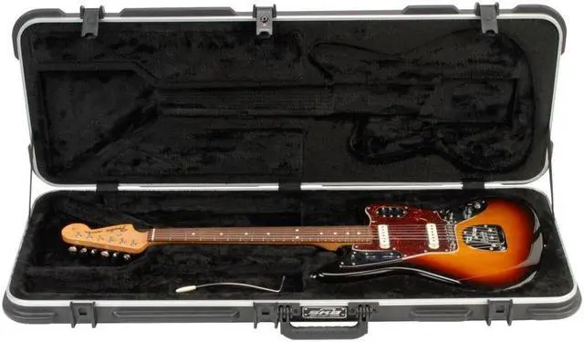 Alt view image 8 of 10 - SKB Jaguar or Jazzmaster-Type Hardshell Electric Guitar Case
