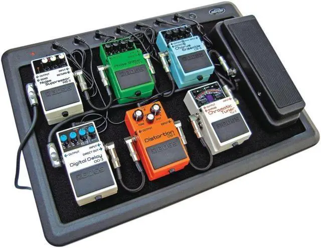 Alt view image 10 of 11 - SKB PS8 Powered Pedal Board with Gig Bag