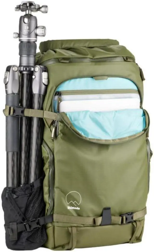 Alt view image 11 of 20 - Shimoda Action X40 v2 Camera Backpack Kit Medium DSLR Core Army Green 520-133