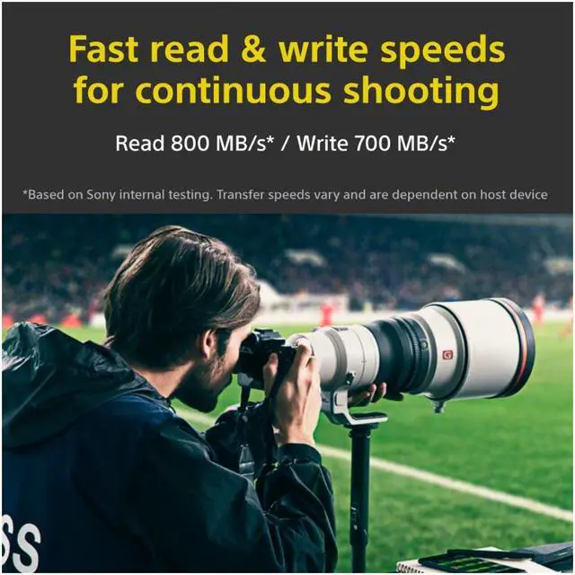 Alt view image 3 of 10 - Sony 960GB CFexpress Type A Memory Card