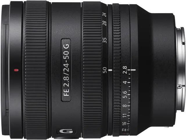 Alt view image 6 of 19 - Sony FE 24-50mm F2.8 G  Standard zoom lens for E-mount Cameras - Black (SEL2450G)