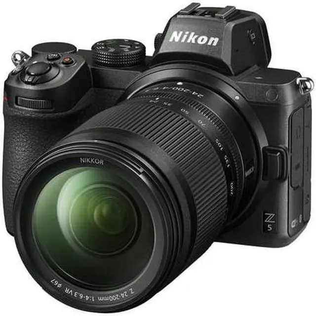 Alt view image 7 of 20 - Nikon Z5 Mirrorless Camera 24-200mm F4-6.3 VR Lens Kit