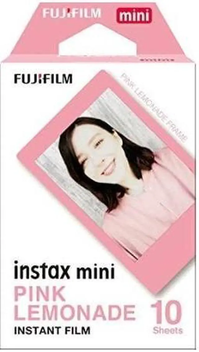Alt view image 2 of 2 - Fujifilm Instax Mini Pink Lemonade Film (10 Exposures, 3-Pack)
