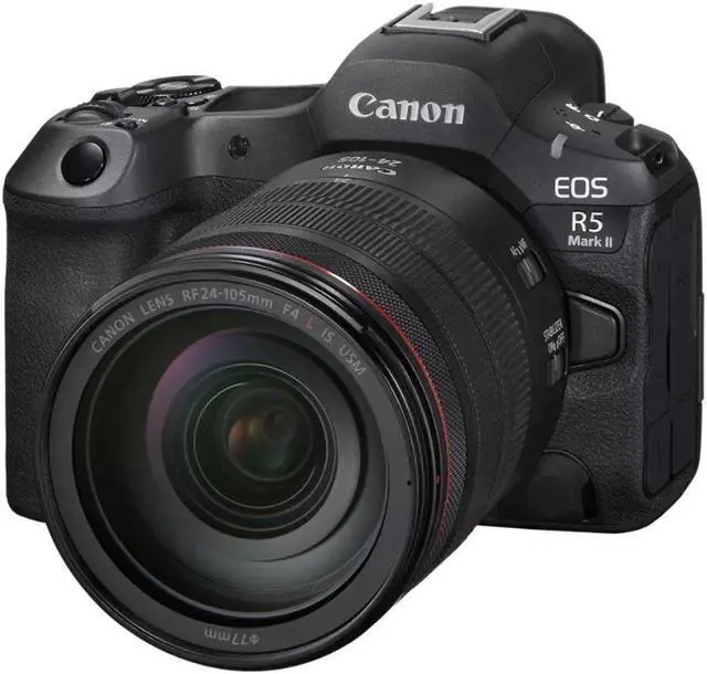 Alt view image 2 of 9 - Canon EOS R5 Mark II Mirrorless Camera with 24-105mm f/4 Lens