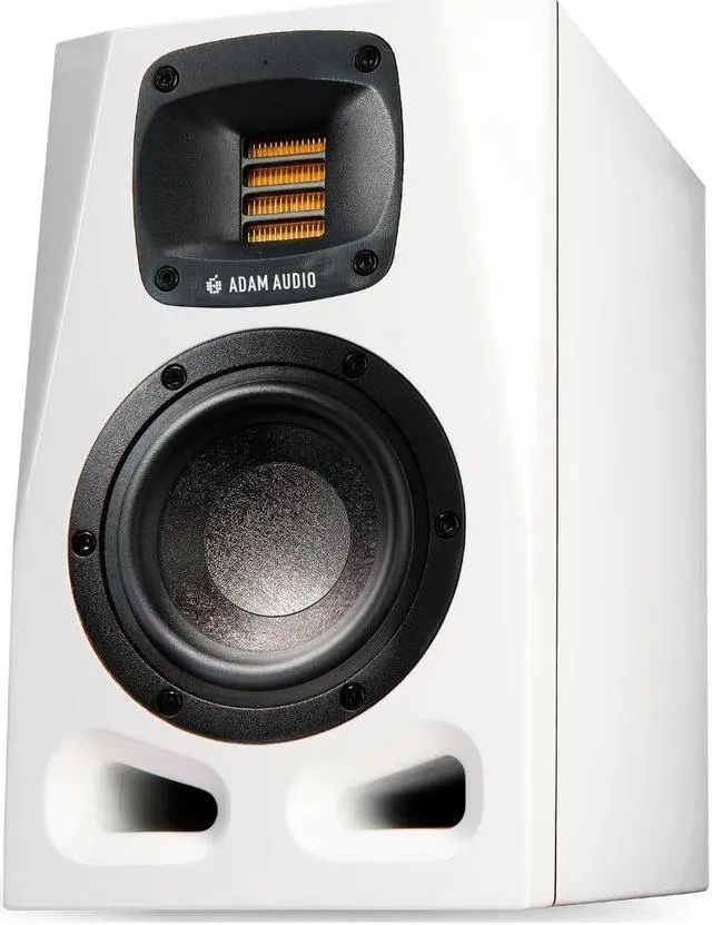 Alt view image 2 of 6 - Adam Audio A4V 4-Inch Powered 2-Way Studio White Monitor