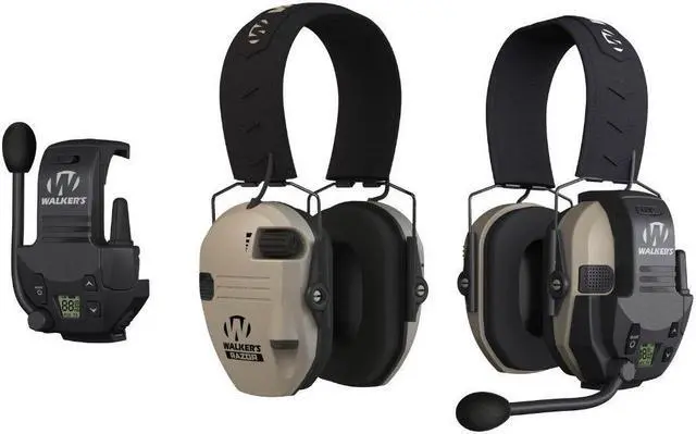 Alt view image 4 of 4 - Walkers Razor Walkie Talkie Attachment Flat Dark Earth