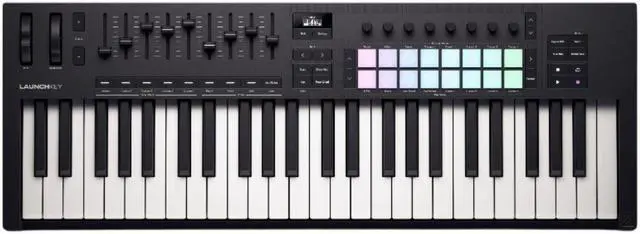 Alt view image 2 of 7 - Novation Launchkey 49 MK4 49 Key USB MIDI Compact DAW Keyboard Controller