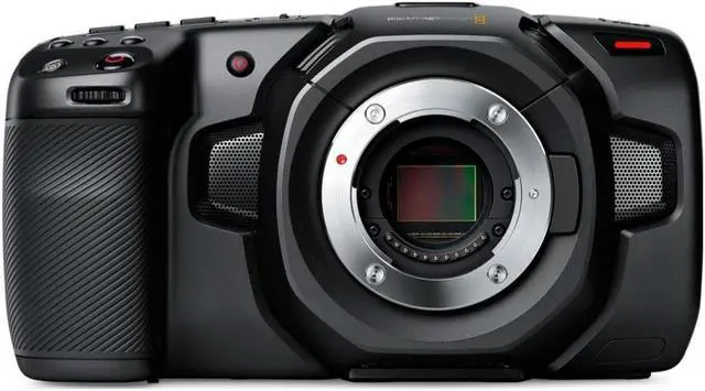 Alt view image 2 of 7 - Blackmagic Design Pocket 4K Cinema Camera Bundle with 64GB Memory Card and Case