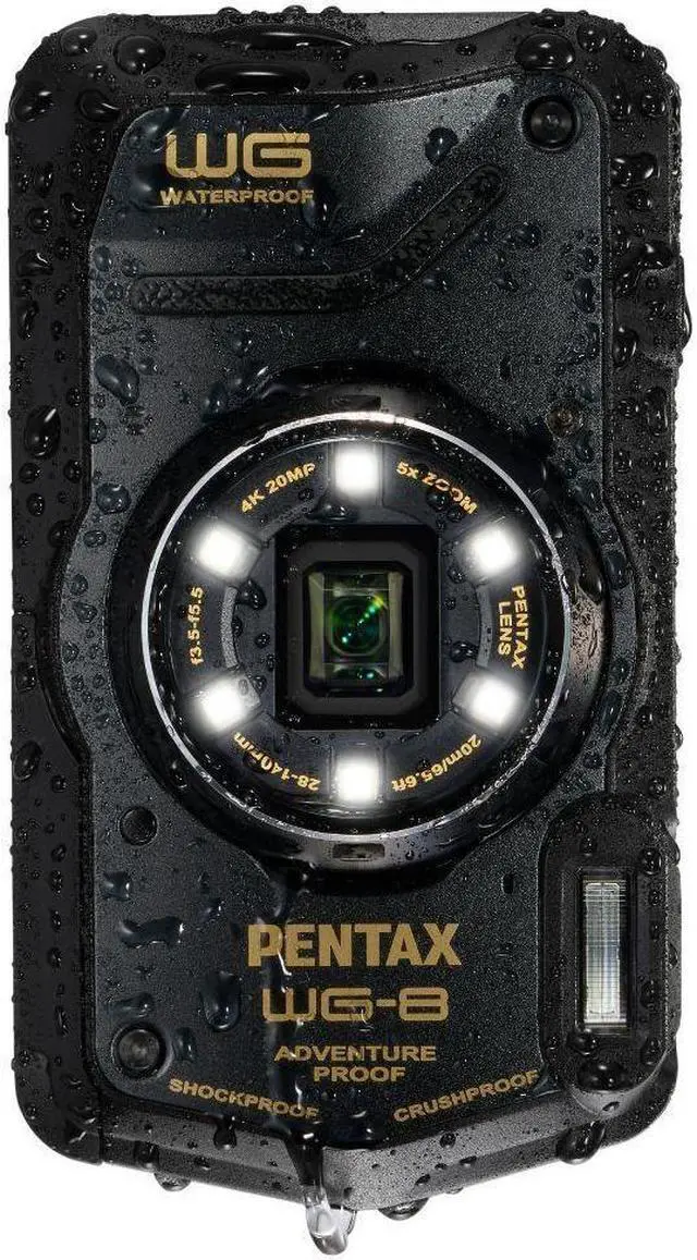Alt view image 5 of 14 - PENTAX WG-8 BLACK