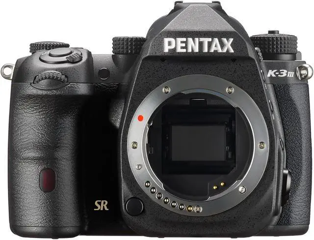 Alt view image 2 of 7 - Pentax K-3 Mark III Camera Body (Black) w/Battery Grip and 64GB SD card Bundle