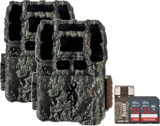 Main image of Browning Trail Camera-Dark Ops Pro DCL NANO Trail Camera with 32GB Memory Cards and Card Reader 2 Pack