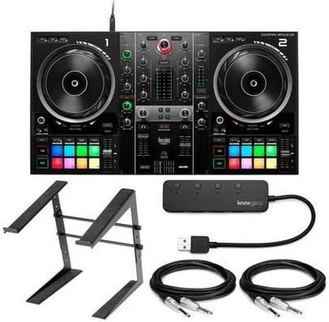 Hercules DJ Control Inpulse 500 - Silver Edition With Case