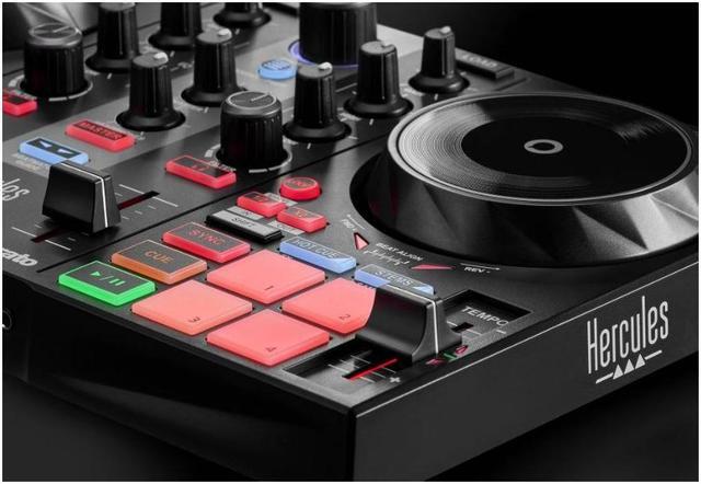 Alt view image 11 of 17 - Hercules IMPL200MK2 DJControl Inpulse 200 MKII 2-Ch DJ Controller