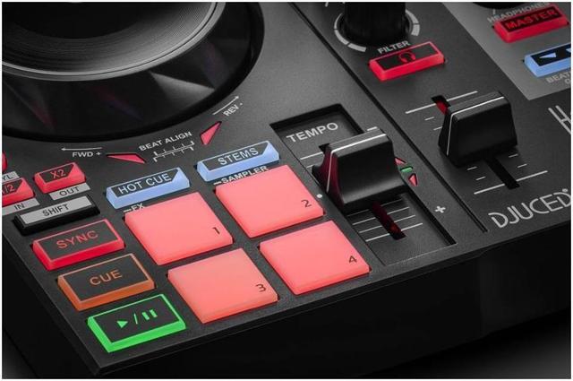 Alt view image 15 of 17 - Hercules IMPL200MK2 DJControl Inpulse 200 MKII 2-Ch DJ Controller