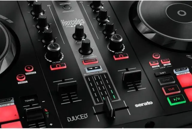 Alt view image 13 of 17 - Hercules 4780944 DJControl Inpulse 300 MK2
