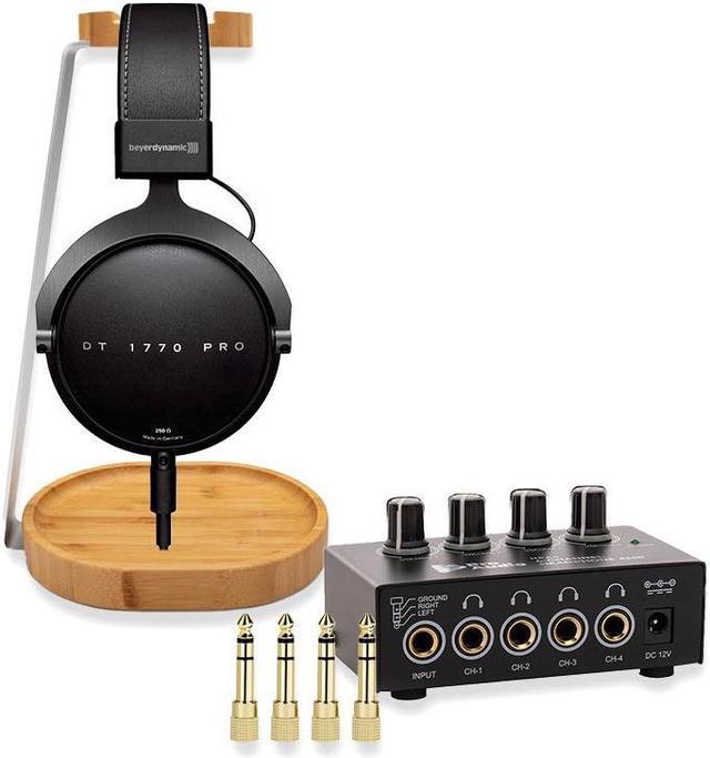 Beyerdynamic DT 1770 PRO Closed Studio and Monitoring Headphones (Black)  Bundle