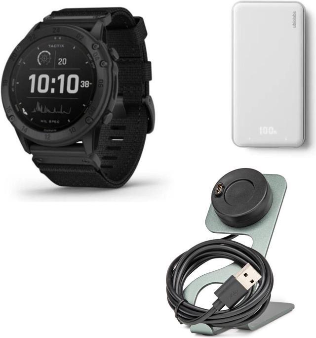 Main image of Garmin tactix Delta Solar Edition GPS Smartwatch with 6000mAh Power Bank Bundle