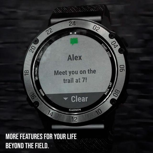 Alt view image 6 of 7 - Garmin tactix Delta Solar Edition GPS Smartwatch with 6000mAh Power Bank Bundle