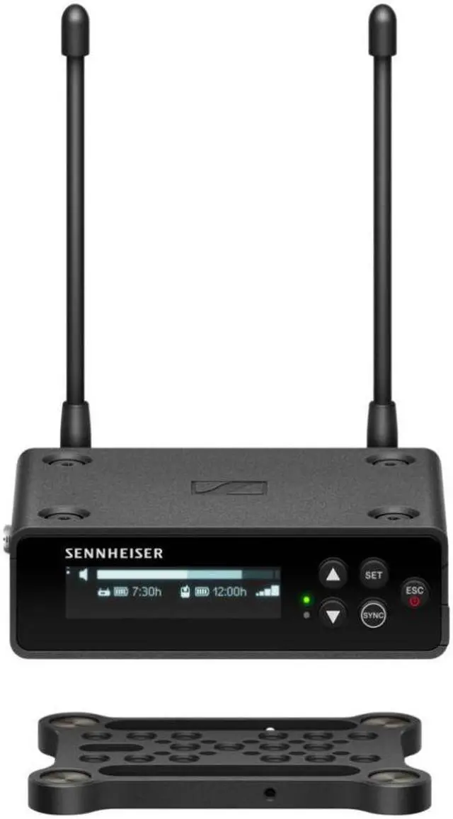 Alt view image 10 of 20 - Sennheiser EW-DP ME 2 SET Camera-Mount Digital Wireless Omni Lavalier Mic System (R1-6: 520 to 576 MHz)