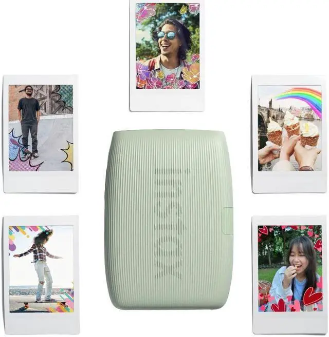 Alt view image 6 of 20 - Fujifilm Instax Mini Link 3 Smartphone Printer - Sage Green