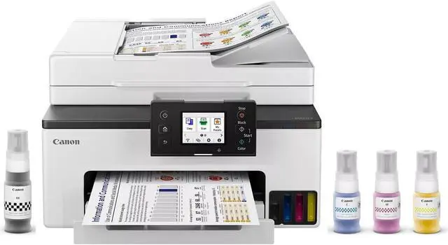 Alt view image 9 of 20 - Canon MAXIFY GX2020 Inkjet Printer Print Scan Copy Fax (6171C002)