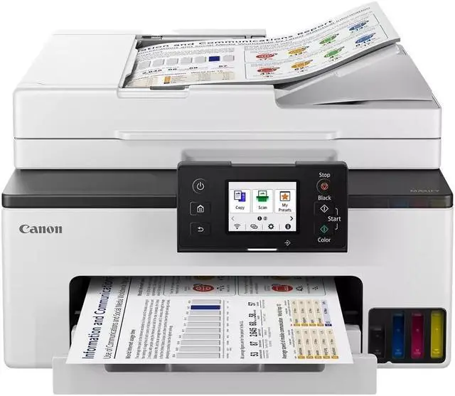 Alt view image 13 of 20 - Canon MAXIFY GX2020 Inkjet Printer Print Scan Copy Fax (6171C002)