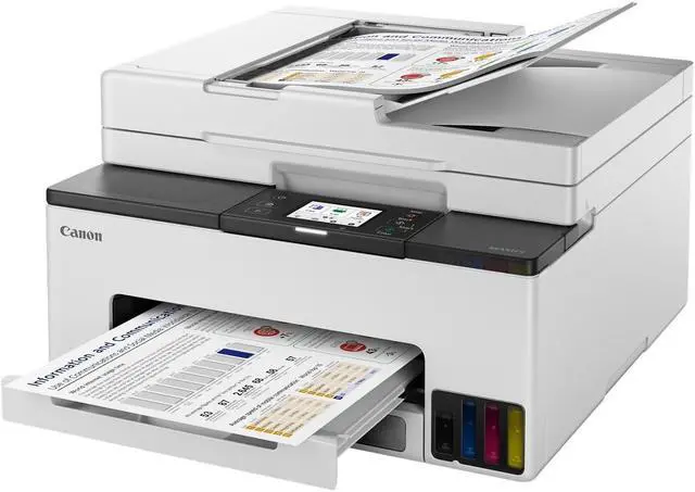 Alt view image 14 of 20 - Canon MAXIFY GX2020 Inkjet Printer Print Scan Copy Fax (6171C002)
