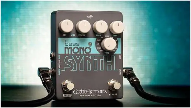 Alt view image 15 of 20 - Electro-Harmonix Bass Mono Synth Bass Synthesizer Pedal